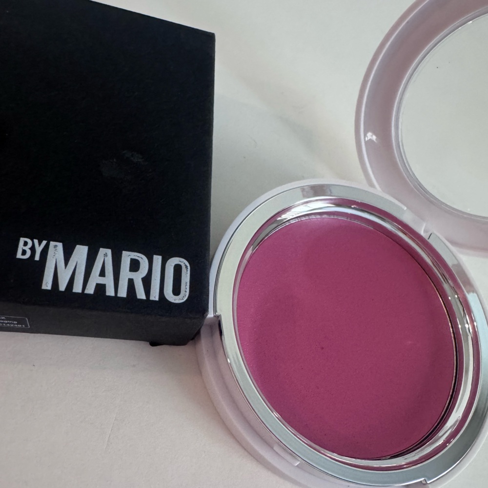Makeup By Mario Soft Pop Plumping Blush Veil Perfect Pink Cream Blush 5g New